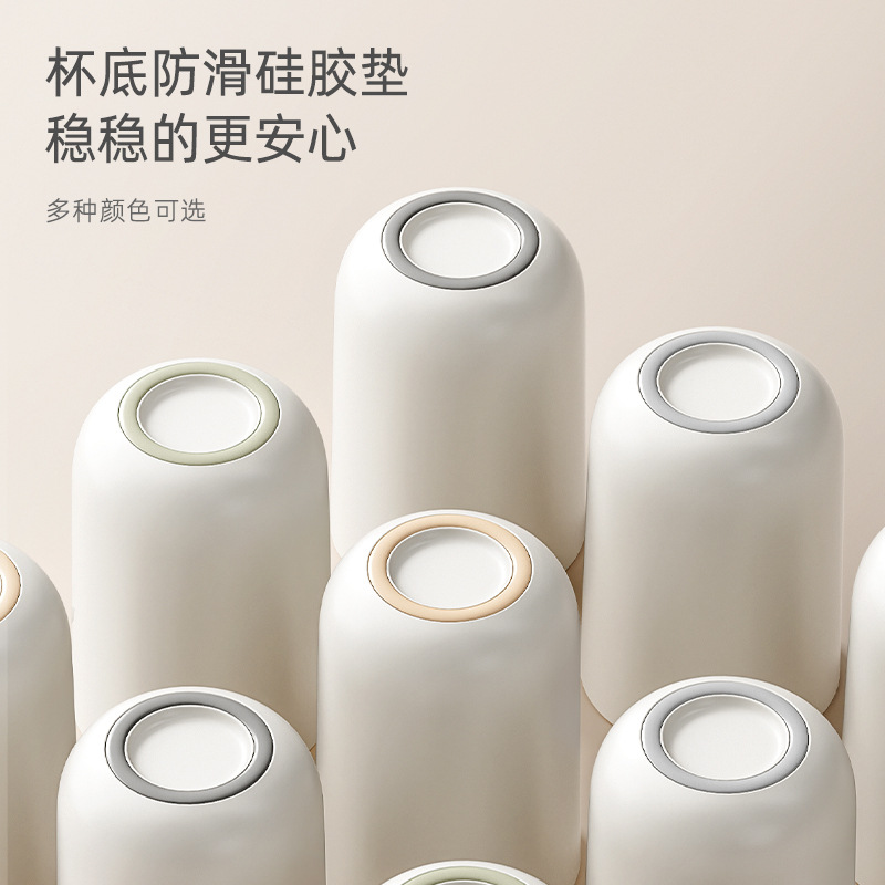 Japanese high appearance level mouthwash cup light luxury household bathroom toothbrush cup simple creative ins style dormitory dental cup Application Scenario