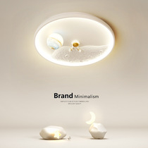 Full spectrum Kids room Light Boy Astronaut Bedroom Light Creative cartoon Planet Girl ceiling light set