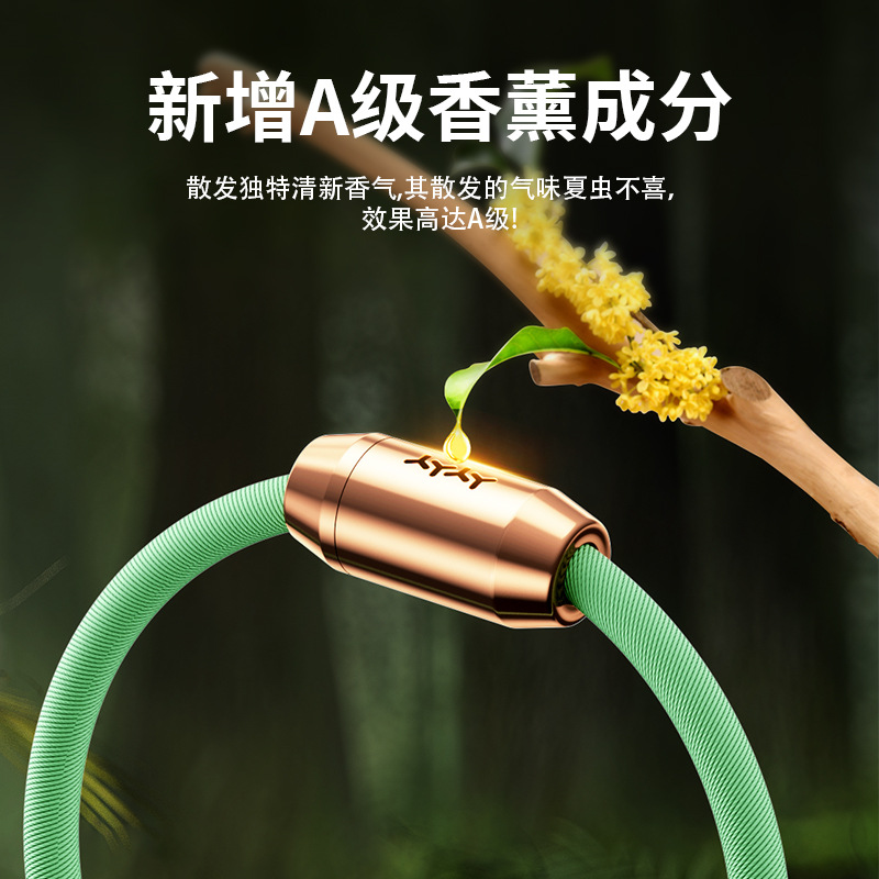 The factory's new mosquito repellent bracelet bracelet Elastic band strap children's hand rope outdoor anti-bite anti-mosquito device Application Scenario