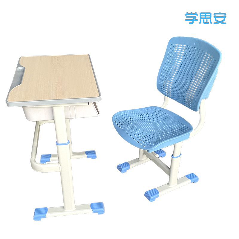 学校课桌椅实物图