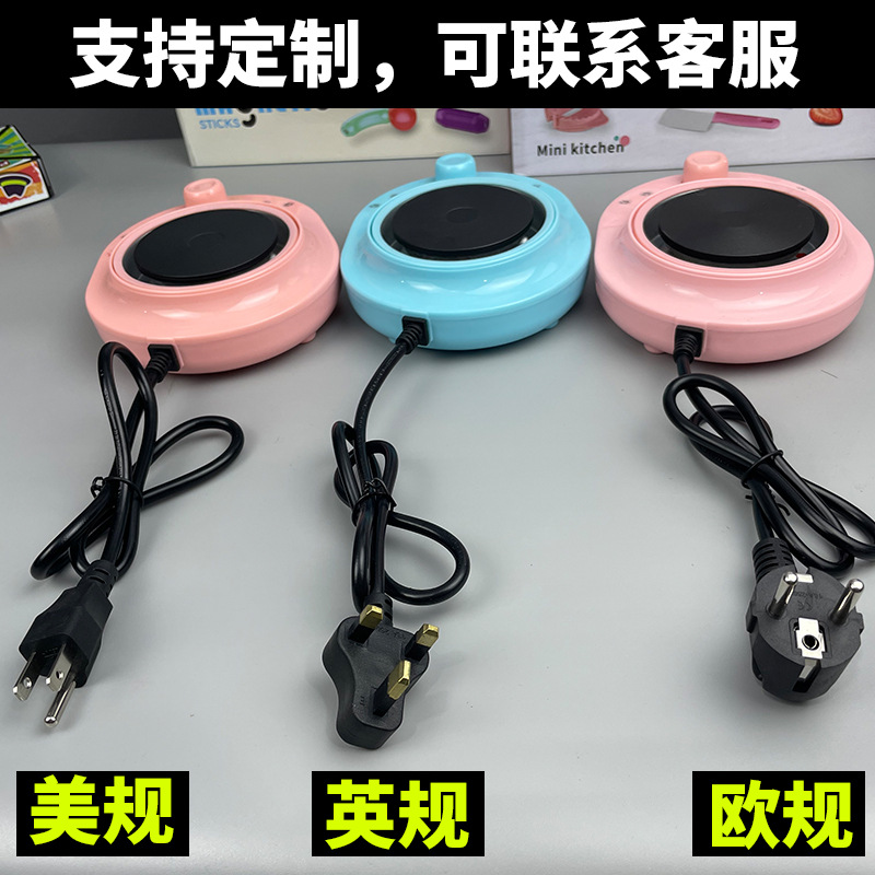 批发厂家跨境迷你小厨房全套做饭女孩厨具套装儿童真煮益智玩具 details Picture
