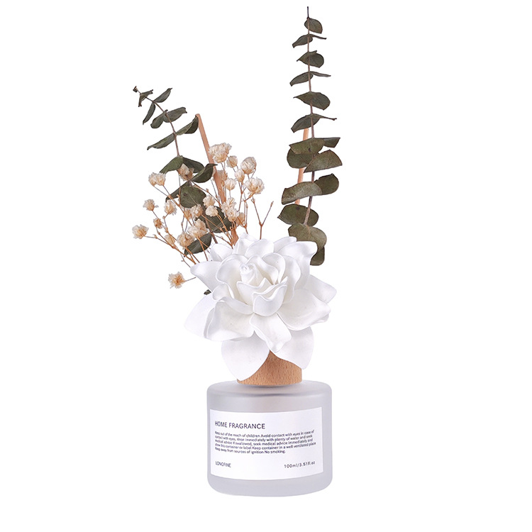 香薰/香薰蜡烛/香薰大豆蜡/石膏香氛/本色恩香薰白底实物图