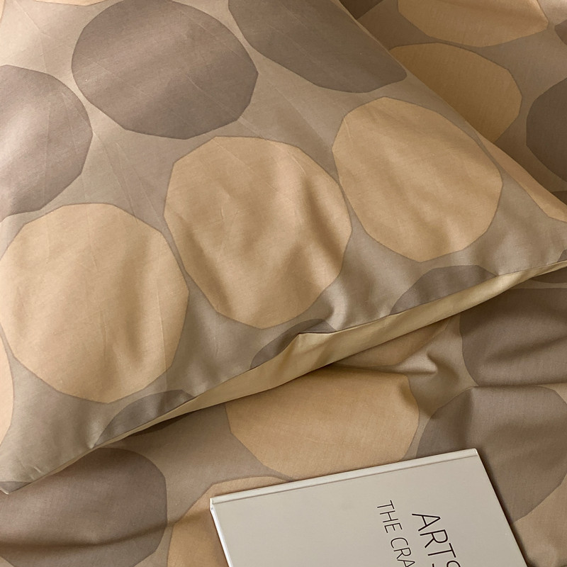 Light Retro Japanese Print Pure Cotton 4-Piece Set Bright Warm And Lovely Pattern 40 Cost-Effective Single Double Bed Specification drawing