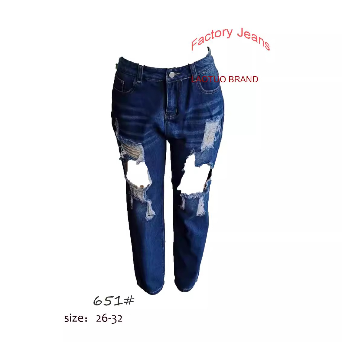 factory wholesale jeans Summer jeans Women wide-leg jeans Women's jeans cheap factory jeans Specification image