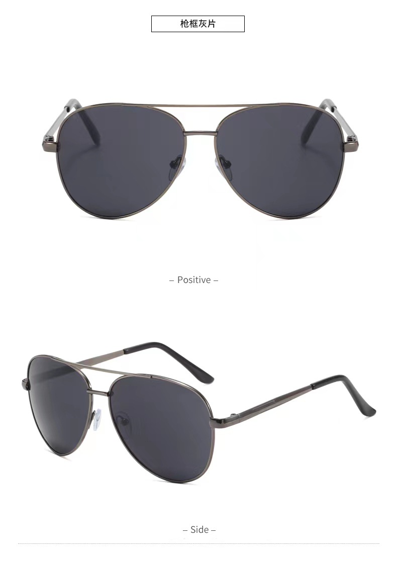 2024 Factory direct sales of new metal sunglasses wholesale, versatile men's and women's universal driving sunglasses, wholesale sunglasses for driving, the first choice for e-commerce direct supply of sunglasses