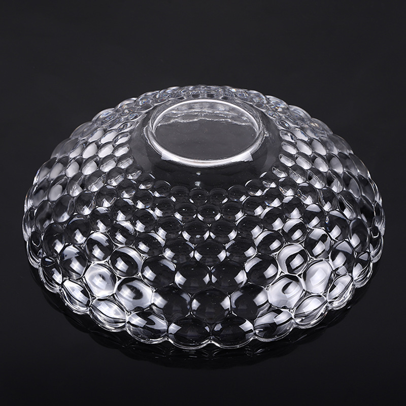 欧式家用透明玻璃果盘KTV水果拼盘珠点果盘家用茶几创意摆件细节图