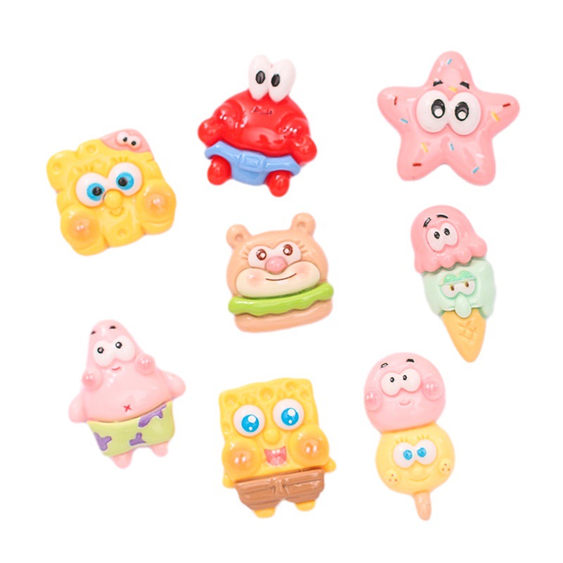 Cardone Sponge Pie Star Cookies Diy Cream Glue Mobile Phone Shell Hair Accessories Water Cup Resin Accessories Wholesale Item Picture