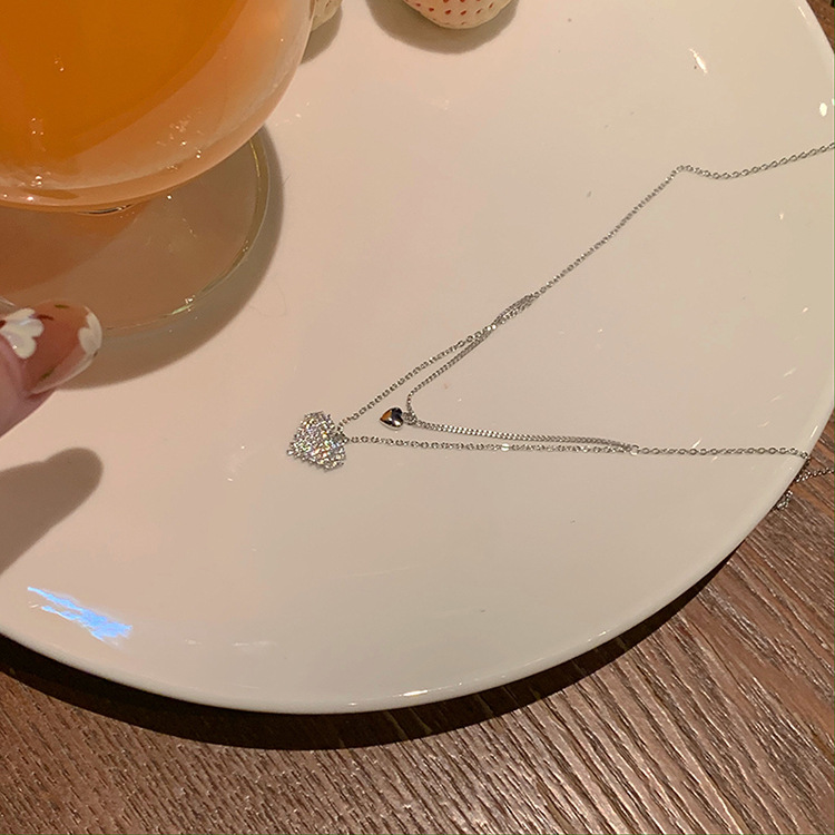 甜美爱心项链产品图