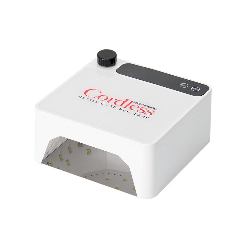 The new cross-border X90 quick-drying battery nail art light therapy lamp is a rechargeable high-power nail art machine and UV/LED light therapy machine Item Picture