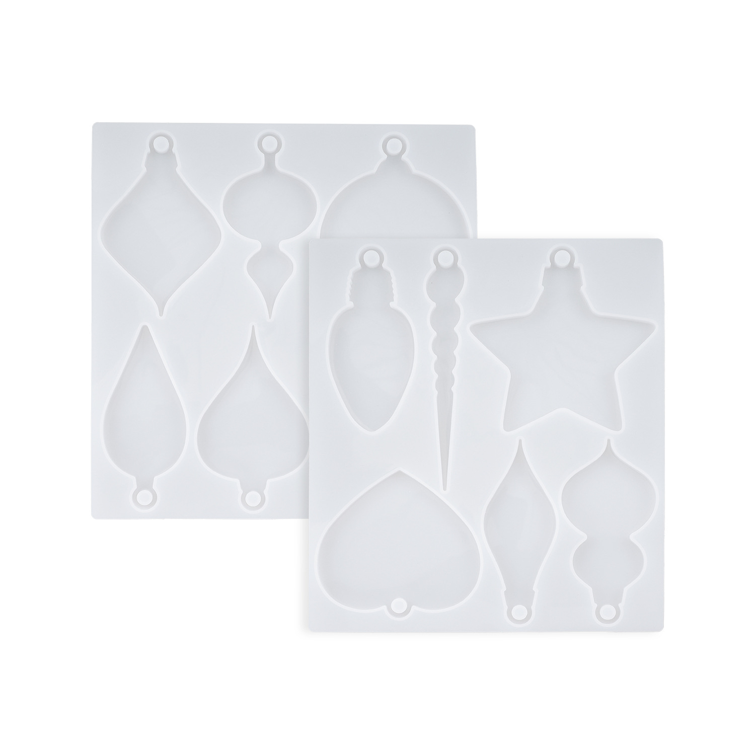 diy crystal resin Christmas ornaments, Christmas creative pendants, keychains, resin molds Application Scenario