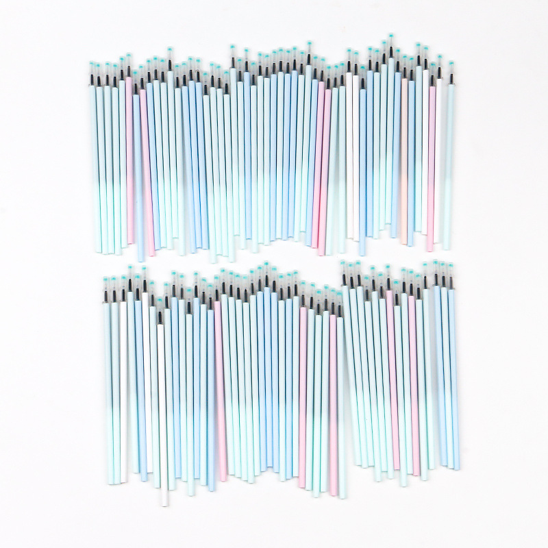 Simple bear bag 100 Macaron color neutral pencil refill refill 0.5 black full needle tube students Application Scenario