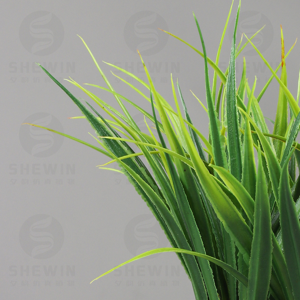 Xiyun Simulation potted Plant desktop decoration, cylindrical pulp pot, orchid, grass, green plant, bonsai, cross-border simulation plant Application Scenario