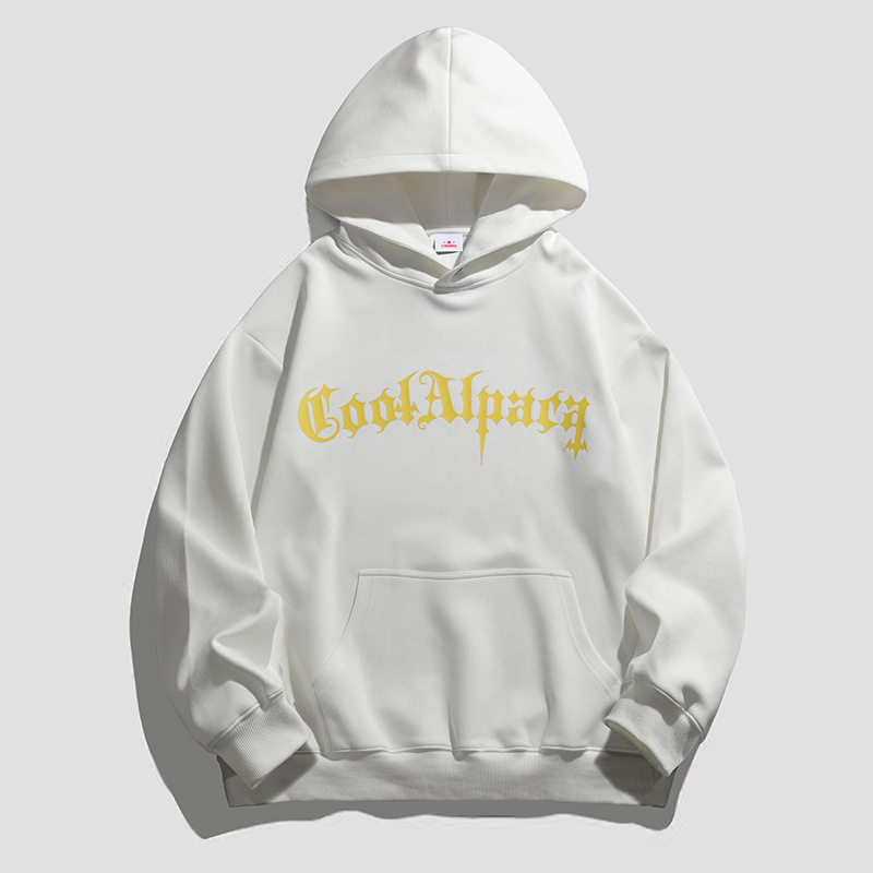 Hooded sweatshirt men's autumn new style Korean style Instagram simple hooded jacket loose sporty casual men's wear details Picture