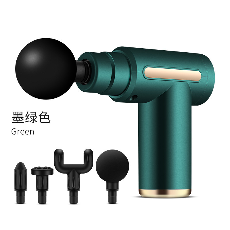 Cross-Border Massager Fascia Gun Professional Grade Portable Muscle Mini Fascia Gun Rechargeable Office Vibration Massager