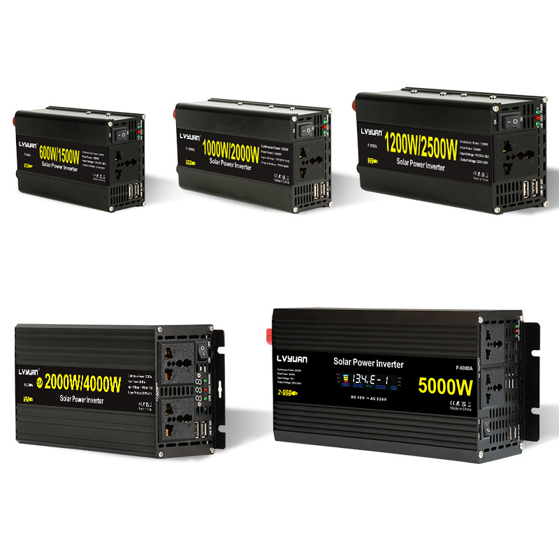 跨境专供正弦波逆变器600W-5000W车载逆变器12-24V转220V工厂批发详情图5
