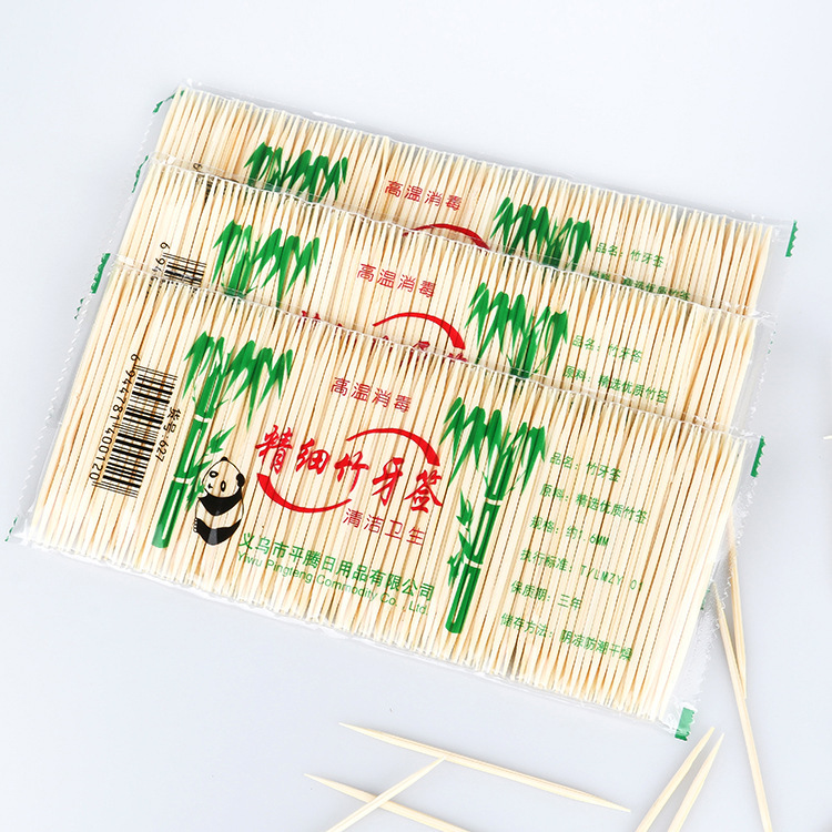 牙签、牙线实物图