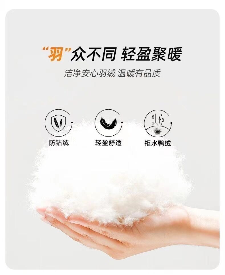 短款羽绒服女2025新款韩版小个子高腰加厚宽松面包服白鸭绒冬外套详情4