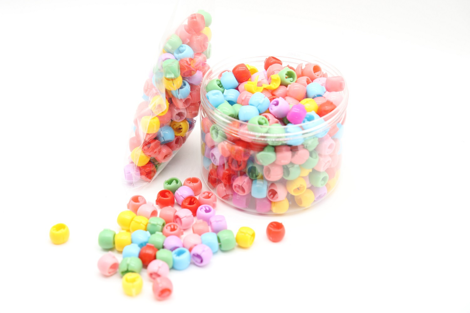 新款泫雅发扣豆豆扣发夹儿童成人盘发抓夹发卡儿童发饰小辫子发夹