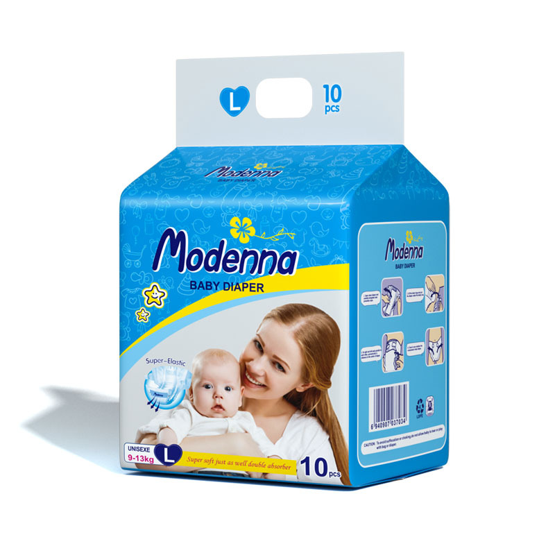 Foreign Trade Export Baby Diapers Wood Pulp Polymer Structure S/M/L/Xl Four Yards Dodot Brand Application Scenario