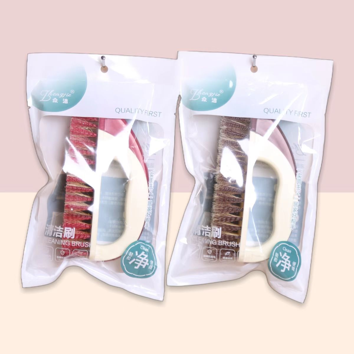 Multi-functional shoe and garment cleaning tool that won't damage shoes, clothing board brush, garment brush, plastic brush, household use Specification image