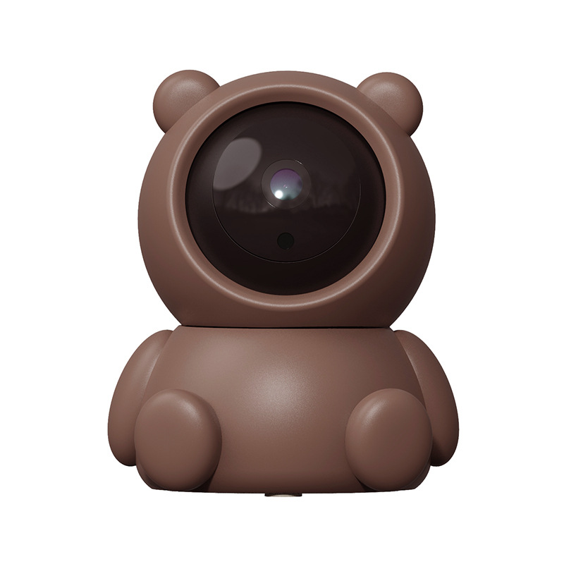 小棕熊摄像头 wifi高清监控器家用智能网络防盗摄像机