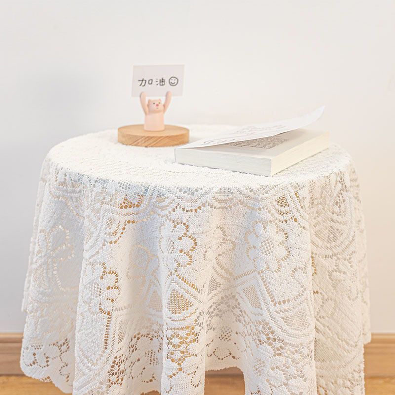 . Lace Tablecloth Ins Style Coffee Table Square Atmosphere Rectangular Table Mat Round Tv Stand Nightstand Cover Application Scenario