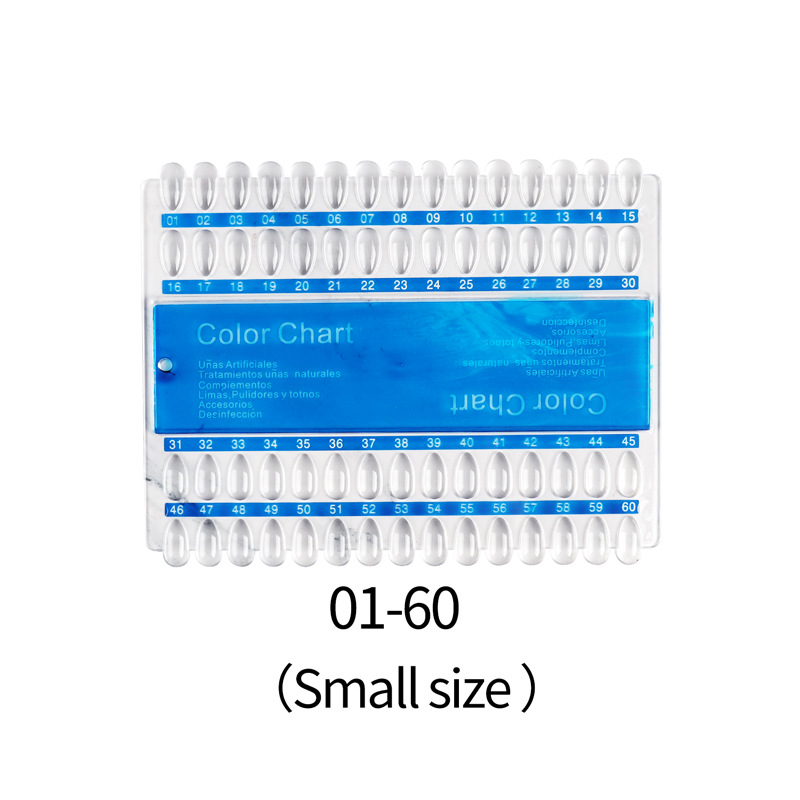 Nail Salon Color Palette 60 Color 120 Color Nail Display Board Nail Polish Sample Display Color Card Wholesale Item Picture