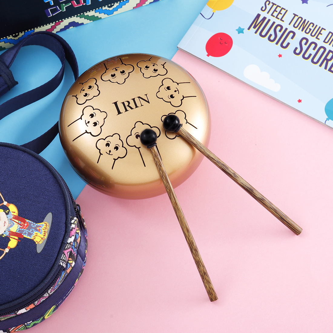 小鼓/指琴/文创礼品/益智玩具/乐器产品产品图