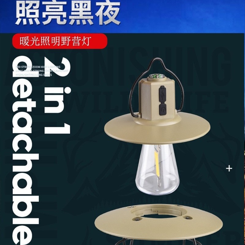 Outdoor camping lights, horse lanterns, tent lights, campsite lighting, atmosphere lights, retro portable ultra-long battery life campsite lights Application Scenario