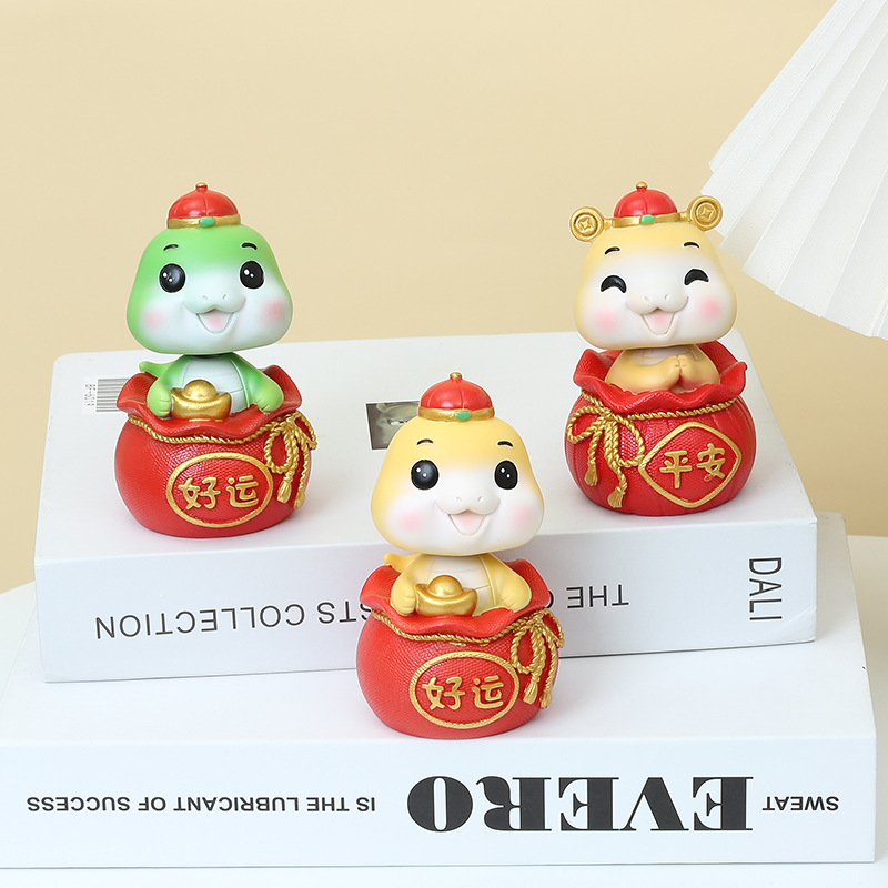 树脂/萌粒/潮玩/树脂冰箱贴动物/办公室摆件产品图