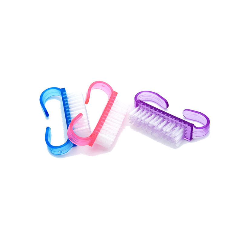Nail brush, small nail art dust brush, transparent horn brush, cleaning brush, nail brush gift, large quantity, cost-effective shanilak Item Picture