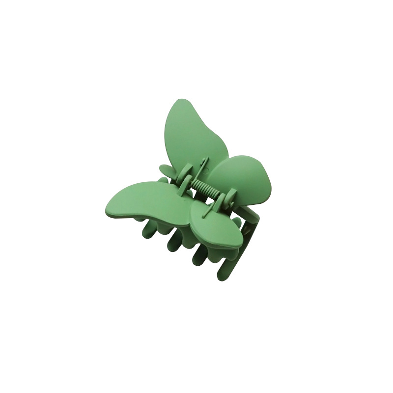 Amazon's best-selling frosted butterfly hairpin, women's back head bun hairpin, plastic hair clip, ponytail clip and shark clip wholesale Item Picture