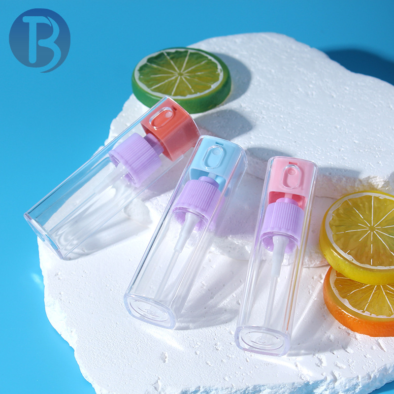 现货10ml香水分装瓶长方形便携式口腔清新剂方管塑料玻璃喷雾瓶子