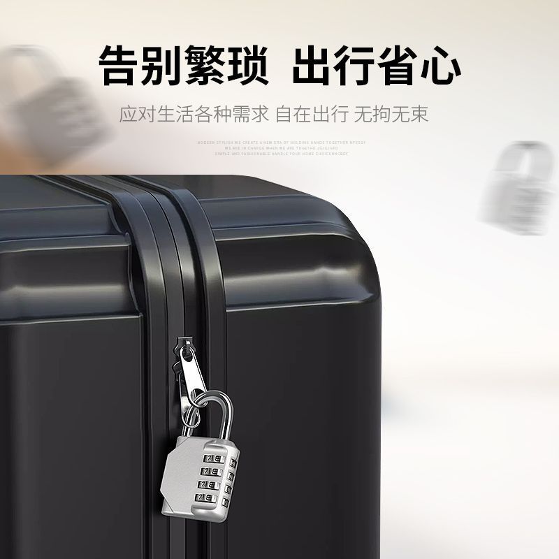 【 Exclusive Offer for Newcomers 0.1】 Metal combination lock, small padlock, mini anti-theft lock head, suitcase, home cabinet Specification image