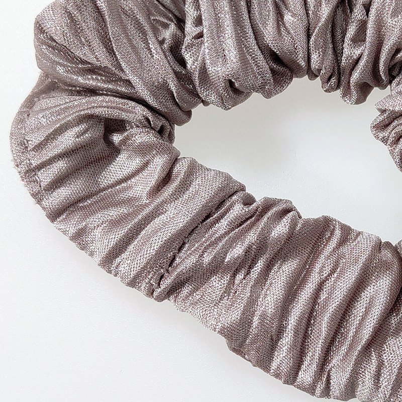 Cross-Border Europe And The United States Style Large Scrunchie Fold Cloth Hair Flower Wholesale Manufacturers Direct Sales Item Picture