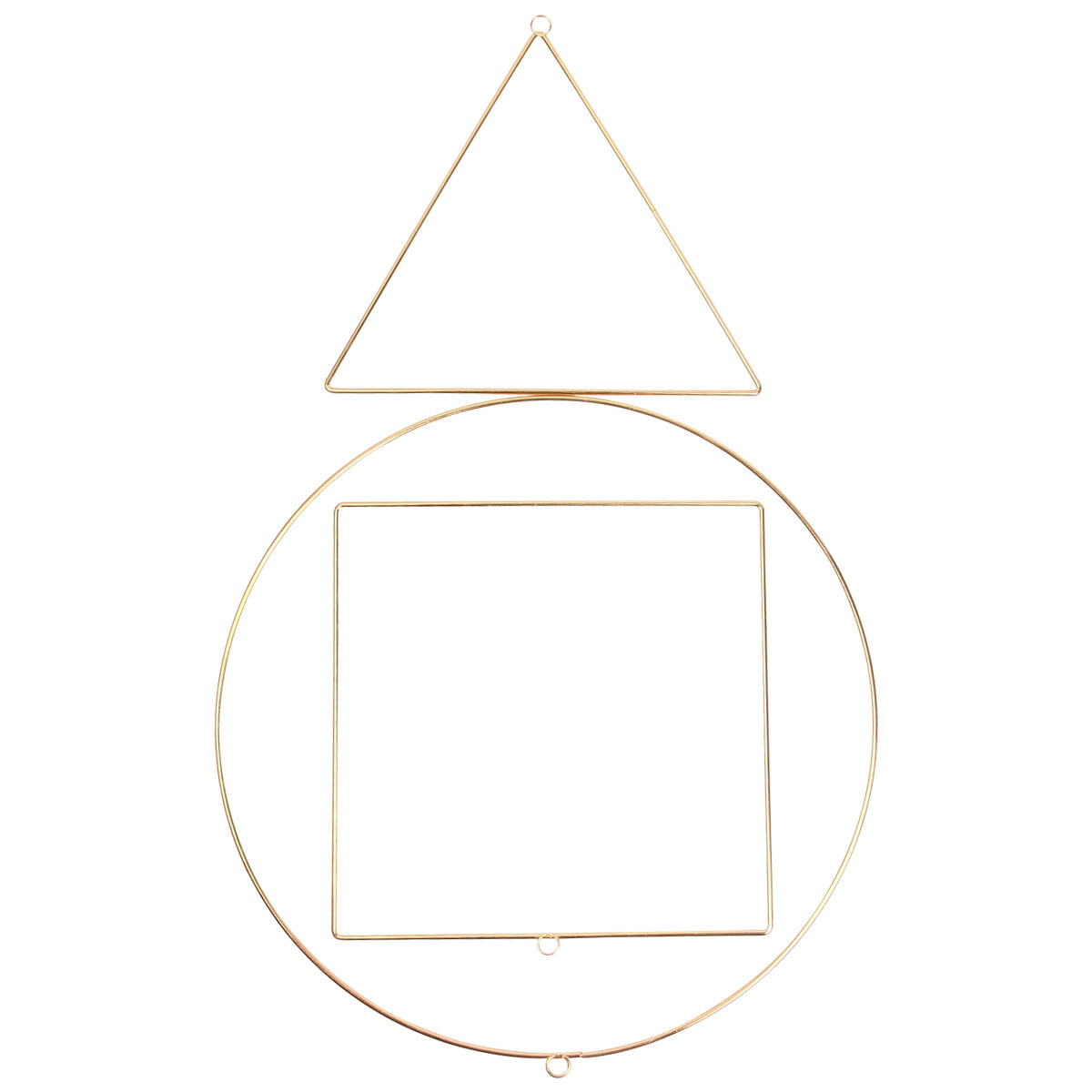 diy dreamcatcher materials, handcrafted clothing accessories, wedding accessories, electroplated gold iron rings, circular rings, wholesale in stock Application Scenario
