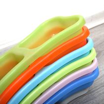 Pet Supplies Dog Bowl Dog Bowl Double bowl Plastic bowl Plastic large capacity pet feeding bowl