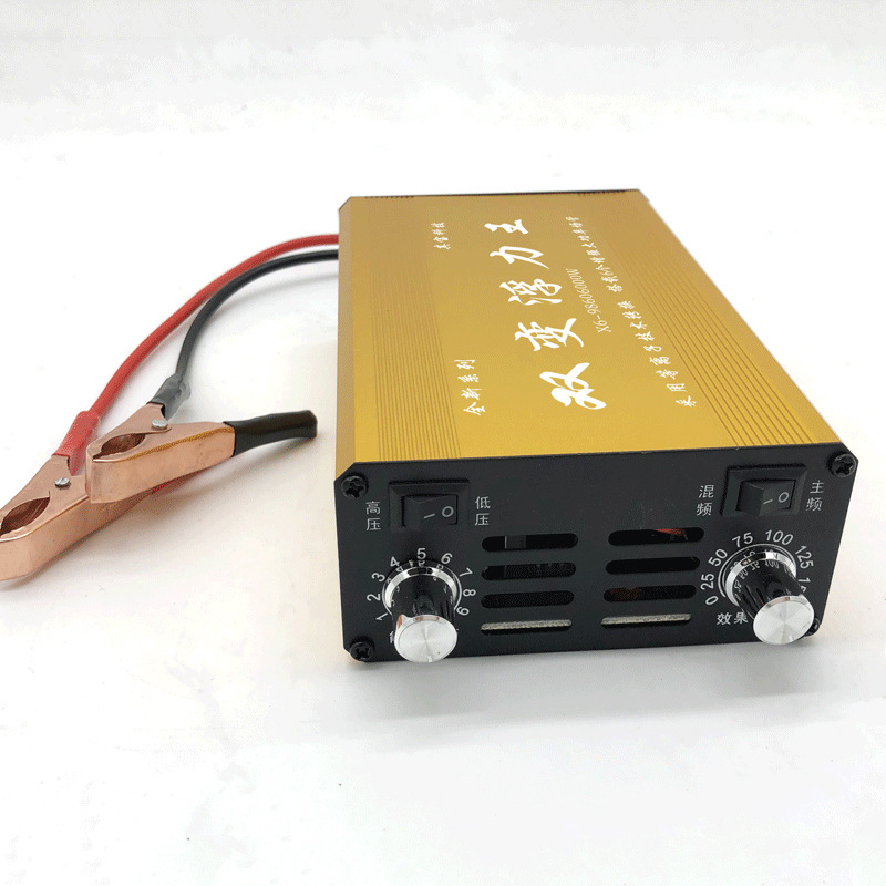 Manufacturer's X6-98606000 dual-inverter head, high-power 12V energy-saving intelligent battery booster power supply details Picture