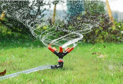 360-degree rotating sprinkler automatic sprinkler cross-border foreign trade garden irrigation watering flowers watering vegetables water pipe spray water
