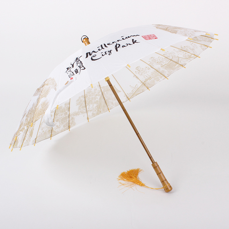 24骨古风雨伞 雪景拍摄伞 复古汉服古装配套拍照雨伞 景区应景伞