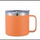 不锈钢手柄杯/大容量马克杯/创意带盖办公咖啡杯产品图
