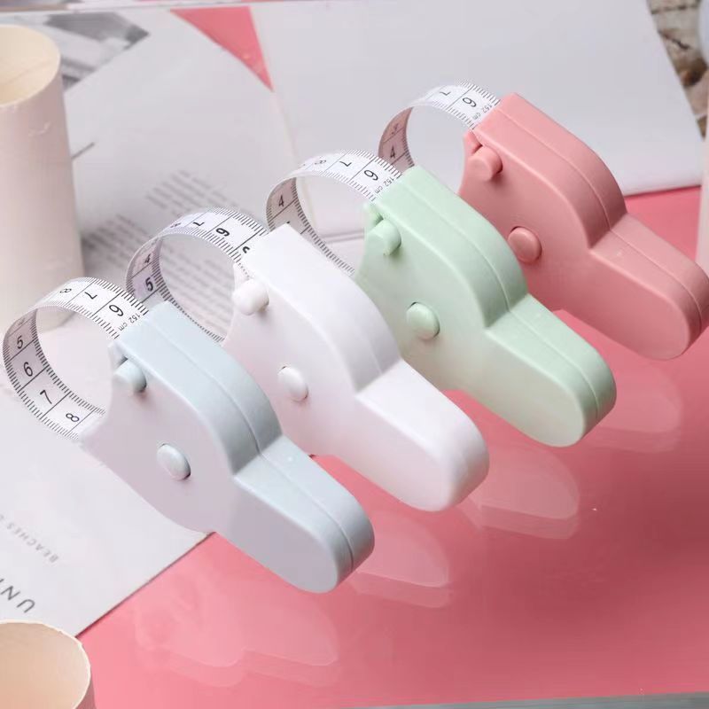 Wholesale Y Tape Measure Three Measuring Tape Torch Shape Measuring Tape Plastic Telescopic Fitness Waist Measure