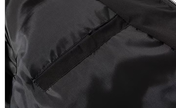 中长款羽绒服工装印LOGO印字 团购前台羽绒服男女白鸭绒白色连帽详情6