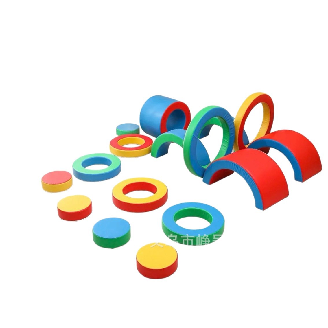 Kindergarten Early Education Center Soft Equipment, Children's Parkour Training Equipment, Physical Fitness Training Soft Equipment, Indoor And Outdoor Item Picture