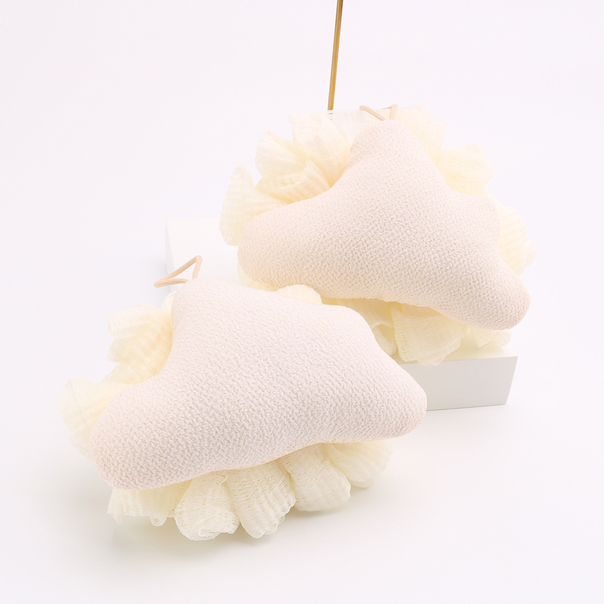 New Cloud Bath Flower Foam Non-Loose Fashion Soft Cute Ins No Pain No Pain Large Bath Ball Bath Flower details Picture