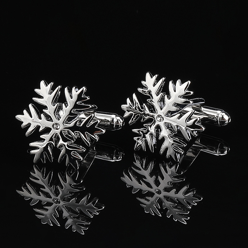 银色雪花袖扣.jpg