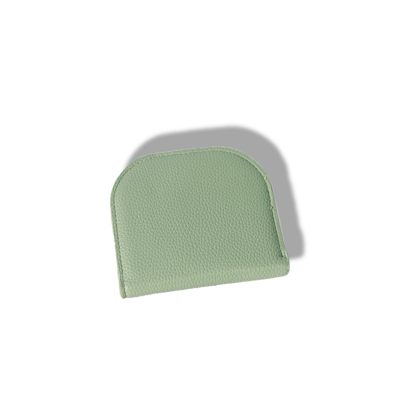 Cross-border bestseller solid color ultra-thin semi-circular short women's wallet, high-end Japanese-style wallet, student mini coin purse Item Picture