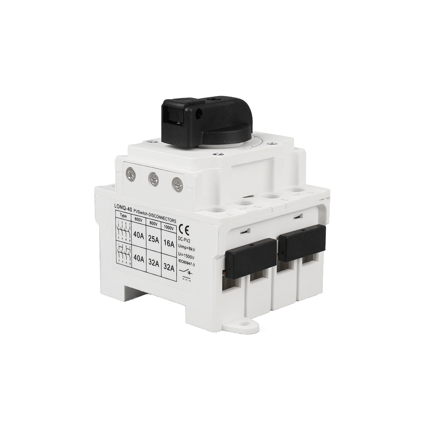 Photovoltaic Isolation Switch The Isolation Switch 1000V32a Dc Switch Is Installed In The Bus Box details Picture
