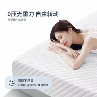 This is a moderately soft and hard cloud mattress with independent spring spine support and full sponge double compression mattress for the home bedroom Application Scenario