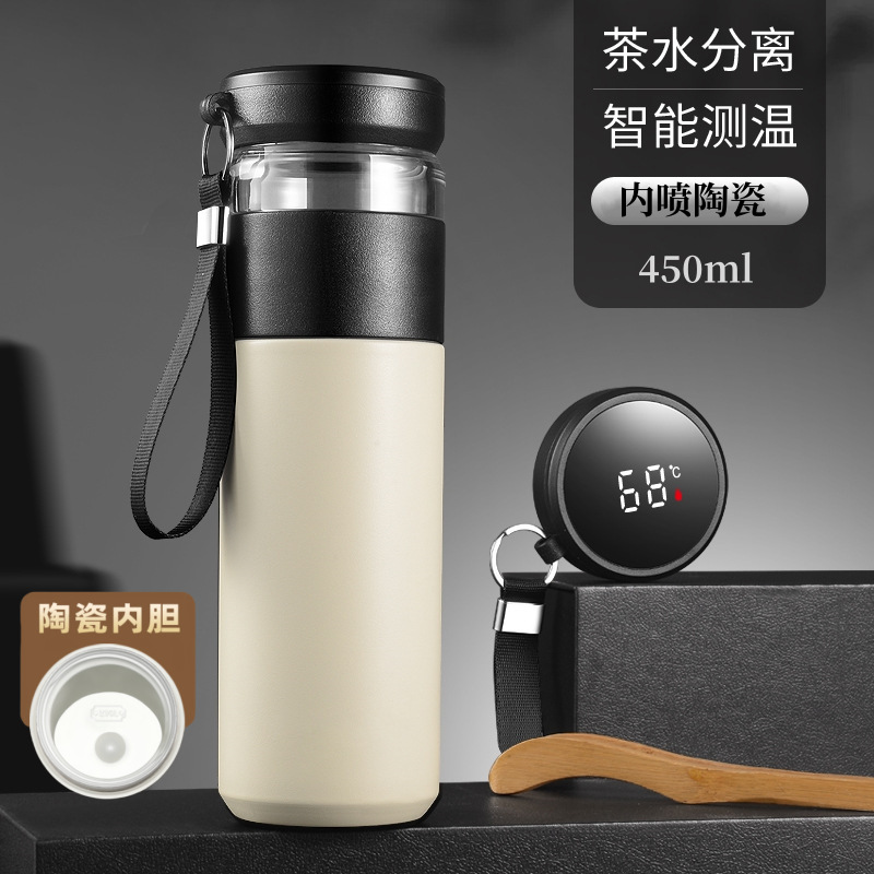 保温杯/不锈钢保温杯/保温杯真空杯/316测温保温杯/温度杯细节图